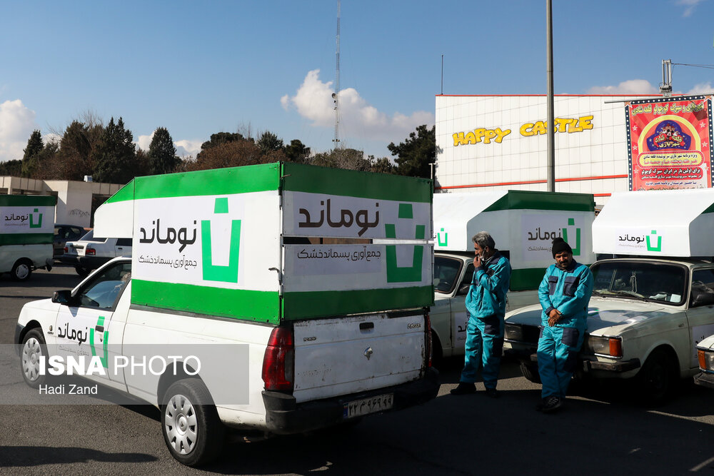 آموزش طرح «نوماند» به شهروندان در مسیر اجتماع بزرگ امام رضایی‌ها