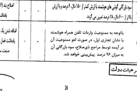 آیا ممنوعیت واردات آیفون برداشته می‌شود؟